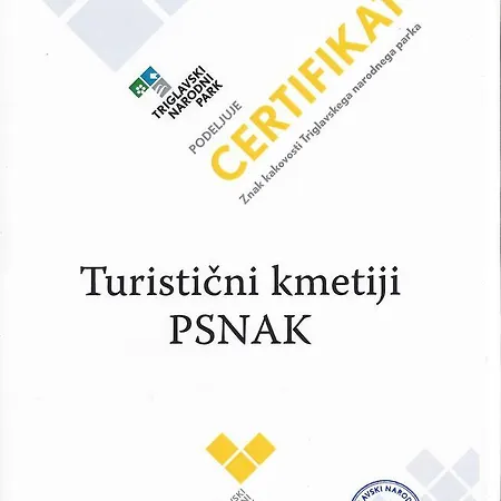 Lägenhet Turisticna Kmetija Psnak Mojstrana
