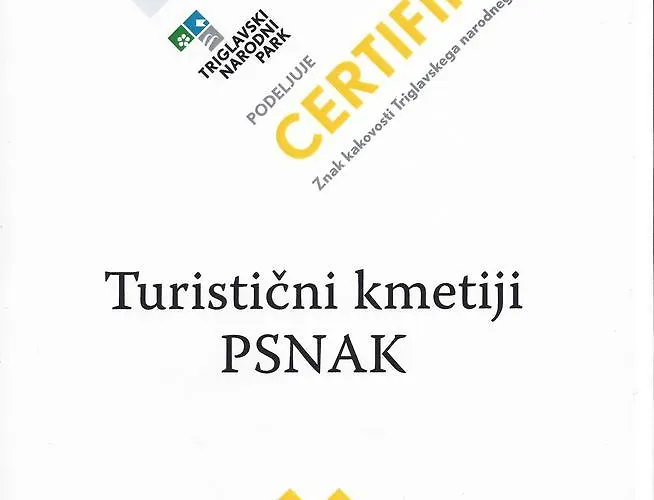 Lägenhet Turisticna Kmetija Psnak Mojstrana